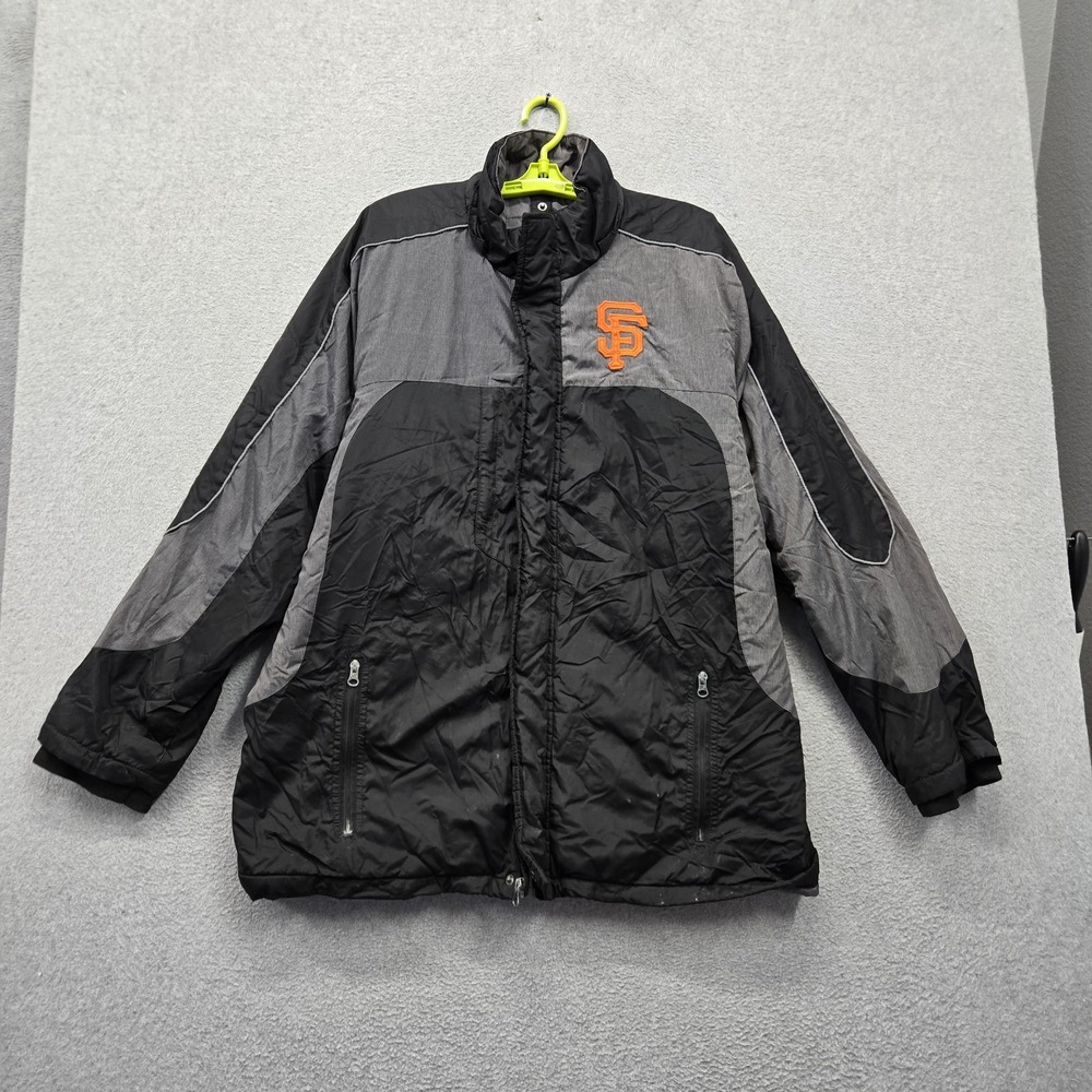 San Francisco Giants Men Jacket L/G Black Nylon Polyester Embroidered G III
